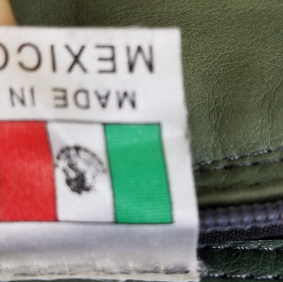 Large handbag purse soft roomy light green - Picture 4 of 9